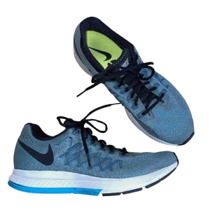 Scarpe da corsa Nike Air Zoom Pegasus da uomo blu UK 8,5 US 9,5 scarpe da ginnastica sportive - Foto 1 di 6