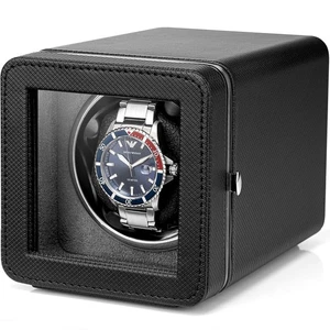 Automatic Single Watch Winder with Super Quiet Japanese Motor, 4 Rotation Mod... - Picture 1 of 8