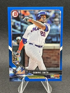 2018 Bowman Blue /150 Dominic Smith #55 Rookie RC - Picture 1 of 3