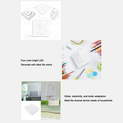 Smart Thermostat APP Sprachsteuerung 5+1+1 Tag 6 Periode Programmierbar WiFi - Bild 1 von 4