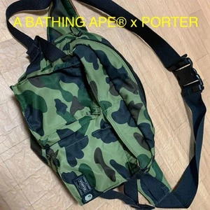 A BATHING APE® x PORTER waist bag - Picture 1 of 10
