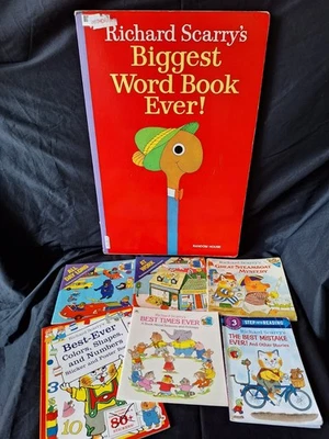 Richard Scarry Book Bundle - Image 1 of 4