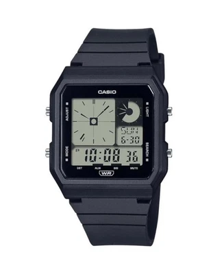 Reloj informal de cuarzo digital Casio para mujer vestido clásico esfera color plata impermeable Foto 1 de 4