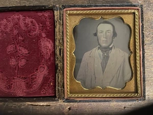 OCCUPATIONAL DAGUERREOTYPE: Man in a Houndstooth Jacket Dag Doctor Pharmacist? - Picture 1 of 9
