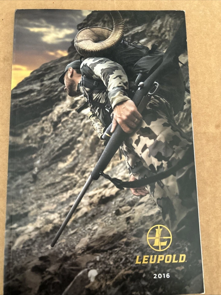 2016 LEUPOLD CATALOG, RIFLESCOPES, RANGEFINDERS, SPOTTING SCOPES, BINOCULARS - Image 1 of 2
