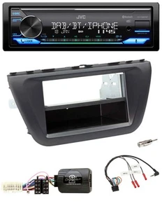 JVC Bluetooth DAB USB Lenkrad Autoradio für Suzuki SX4 (ab 2013) - Bild 1 von 10