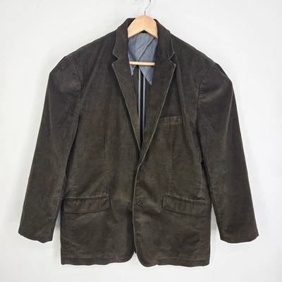 Blazer J.Crew Vintage Cordón Marrón Para Hombres XL Alto XLT Clásico Abrigo Deportivo Chaqueta Foto 1 de 4