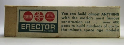 A.C. Gilbert Co. ERECTOR SET No. 10120 1963 - Image 1 of 4