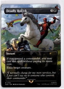 Magic TheGath Magic TheGath Guarida Secreta Deadpool Sin Lámina Rollo Mortal 1754 SLD R Casi Nuevo Escaneo - Imagen 1 de 2