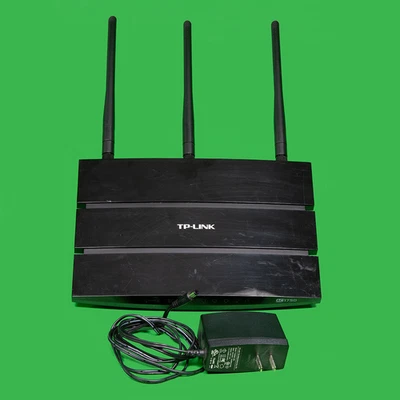 TP-Link Archer C7 AC1750 Dual-Band WLAN Router - Schwarz - Bild 1 von 2