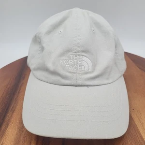 The North Face Cap Off White Strapback Adjustable Logo Hat - Picture 1 of 12