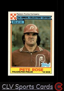 Topps Cereal Series #4 1984 Pete Rose - Imagen 1 de 2