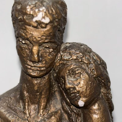 Винтажная скульптура Эдварда Шиллачи для постановок Austin. 1965 Young Lovers - Изображение 1 из 4