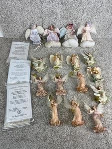 Konvolut 16 Vintage Bradford Engel Figuren mit Echtheitszertifikaten - Bild 1 von 11