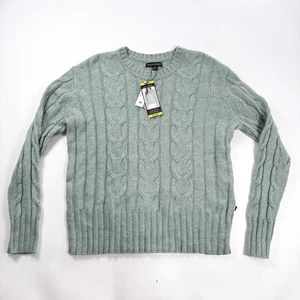 Banana Republic Women's Cableknit Green Sweater Medium NWT - Picture 1 of 11