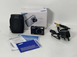 Samsung Digital Camera PL50 10.2MP Black Tested Plus Charger Battery BOXED - Picture 1 of 13