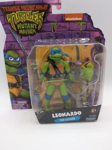 Teenage Mutant Ninja Turtles Leonardo the Leader Mutant Mayhem Figure | NEW - Imagen 1 de 2
