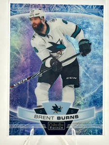 2019-20 O-Pee-Chee Platinum - Arctic Freeze #53 Brent Burns /99 - Picture 1 of 2