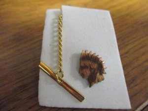 Tie Tack Vintage Indian Head Cutout From Penny 2324 - Picture 1 of 2