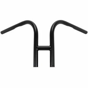 Lowbrow Customs Rabbit Ears Handlebars 1 inch Black USA made chopper sportster - Picture 1 of 14