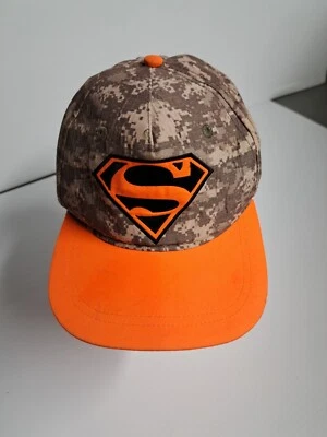 Gorra de béisbol Superman DC Army ajustable con correa para niños  Foto 1 de 4