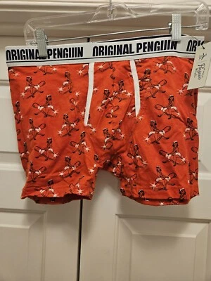 Calzoncillos boxer originales Penguin de Munsingwear para hombre con temática de bolos talla grande NUEVO Foto 1 de 4