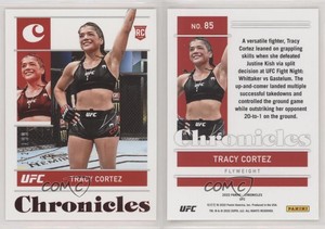 2022 Panini Chronicles UFC Rookies Red /199 Tracy Cortez #85 Rookie RC