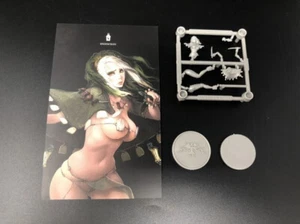 Kingdom Death: Monster - Pinups of Death 2 - Sunstalker Dancer - Miniature Art - Picture 1 of 4
