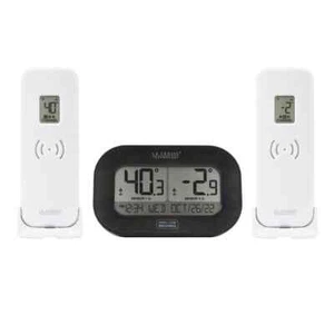 Refrigerator/ Freezer Kitchen Thermometers Wireless Digital Indoor Magnetic Back - Picture 1 of 9