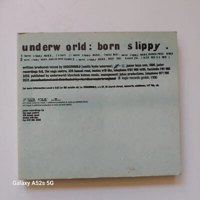 Underworld – Born slippy 2 cd set   (M)  techno - Image 1 of 4