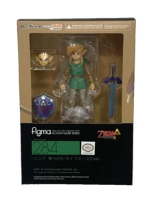MISP Figma #284 LEDGEND OF ZELDA LINK BETWEEN WORLDS Good Smile ACTION FIGURE - Picture 1 of 6