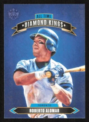 2020 Diamond Kings ROBERTO ALOMAR Baseball card TORONTO BLUE JAYS #ATDK-29 - Image 1 of 2