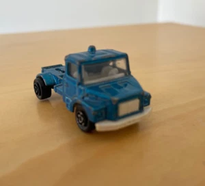 Vintage Majorette Scania Cab Truck 1:100 scale in blue - Picture 1 of 6