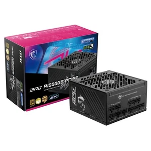 MSI - MPG A1000GS PCIE5, 80+ Gold Full Modular Gaming PSU, Dual 12V-2x6 Kabel, - Bild 1 von 1