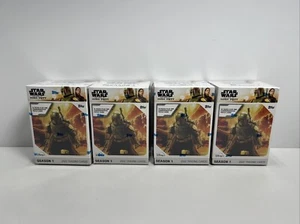 2022 Topps Star Wars The Book of Boba Fett Season 1 4 SEALED Blaster Boxes! - Picture 1 of 7