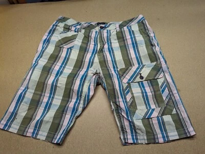 Pantalones Cortos Paul Smith Para Hombre Talla 32 Playa Verano Cordón Informal Rayas Foto 1 de 4