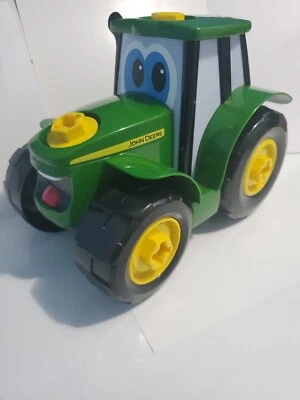 JOHN DEERE Build a Johnny Tractor Toy ☆Kids 18 Mo ☆ - Image 1 of 4