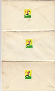 Stamps 1959 Australia 4d red QE2 of 3 Royal generic souvenir cachet FDCs & seal - Picture 1 of 2