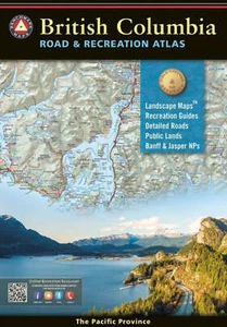 Atlas de carreteras y recreación de Columbia Británica, Canadá - Imagen 1 de 1