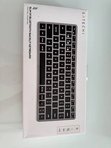 Satechi Slim X1 Bluetooth Backlit Keyboard, Space Grey - ST-BTSX1M - Picture 1 of 4