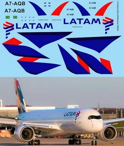 1/144 Decals per Airbus A350 LATAM AirlinesTBD520 - Picture 1 of 1