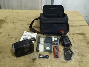 JVC Camcorder with bag and accessories , R - Picture 1 of 9