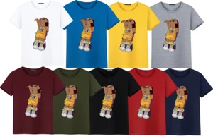 NBA Curry James Kobe Men's Q version Short Sleeve T-Shirt - Picture 1 of 14