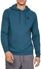 Under Armour Big & Tall Men's Blue Teal Ua Rival Fleece Pullover Hoodie