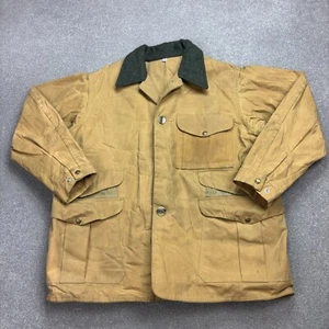 CC Filson Jacket Adult Extra Large Brown Canvas Hunting USA Outdoors Work Men* - Picture 1 of 7