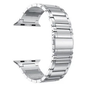 MASSIVES EDELSTAHL ERSATZARMBAND KOMPATIBEL FÜR APPLE WATCH 38MM NEU  - Bild 1 von 4