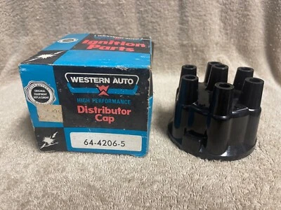 NUEVO DE LOTE WESTERN AUTO 64-4206-5 TAPA DISTRIBUIDOR 1955-65 AMC GM MOTORES DE 6 CILINDROS Foto 1 de 4