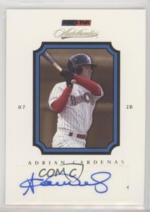 2007 TRISTAR Autothentics Auto Adrian Cardenas #33 Auto