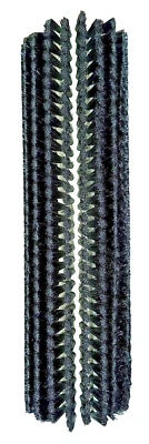 MARKENLOS !! NEU !! Walzenbürste (schwarz) - zur sicheren Bewegung von Produkten !! NEU !