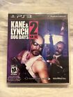 Kane and Lynch 2 Dog Days PS3 Complete CIB, Free Ship Canada